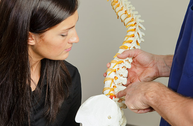 Explaining the role of the spine in chiropractic treatment