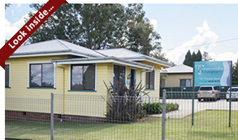 The Toowoomba Clinic of the Toowoomba Chiropractic Centre at 13 Cohoe Street, on the corner of Ipswich Street